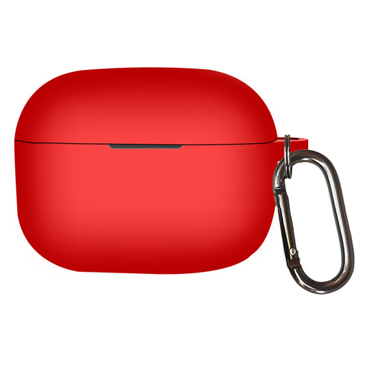 DeepZstore Silicone Case Cove for Realme Buds T310 - Red Colour