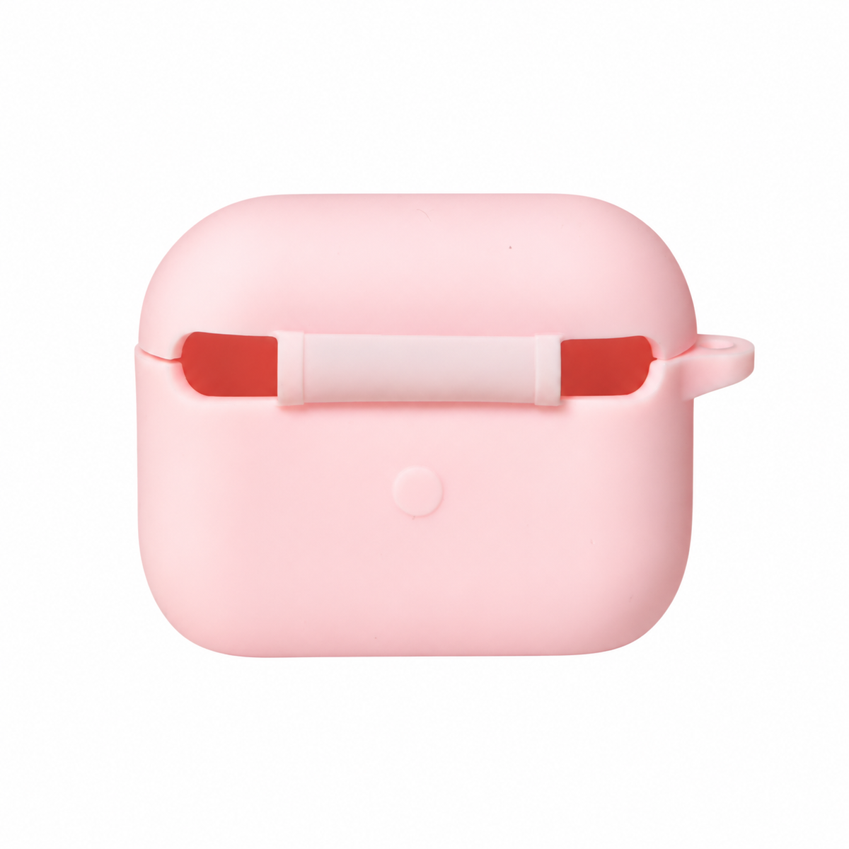 DeepZstore Silicone Case Cover for Airpods Pro 3 - Pink Color
