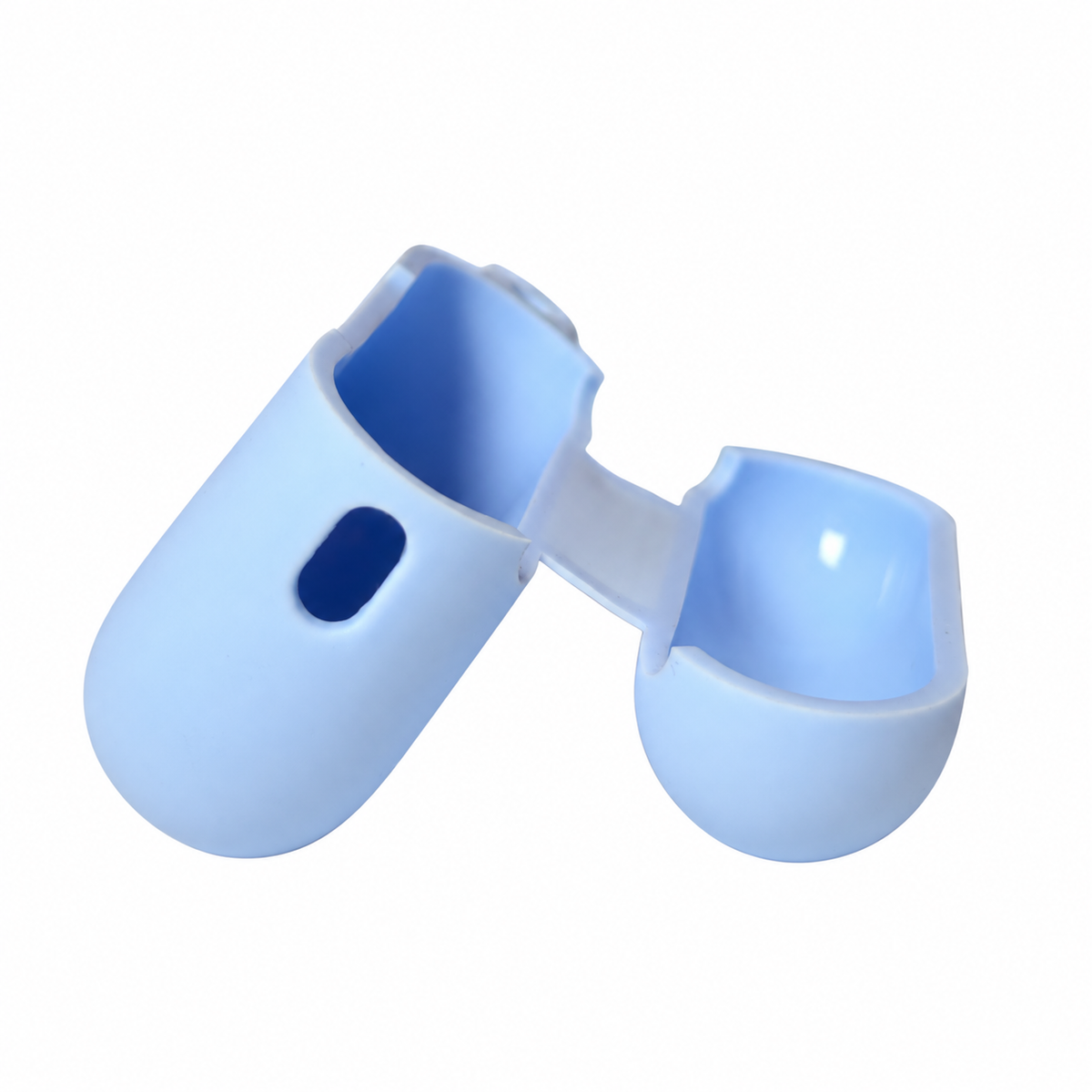 DeepZstore Silicone Case Cover for Airpods Pro 3 - Sky Blue Colour