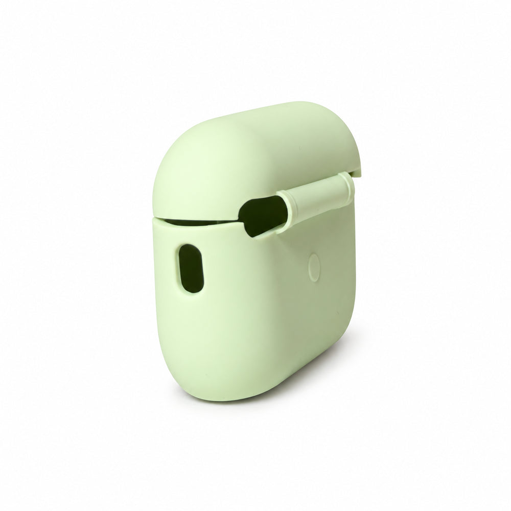 DeepZstore Silicone Case Cover for Airpods Pro 3 - Matcha Green Color