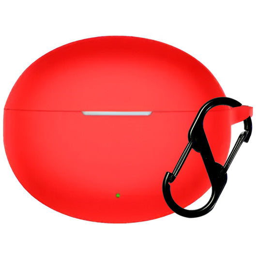 DeepZstore Silicone Case Cover for Oneplus Buds 4 - Red Colour