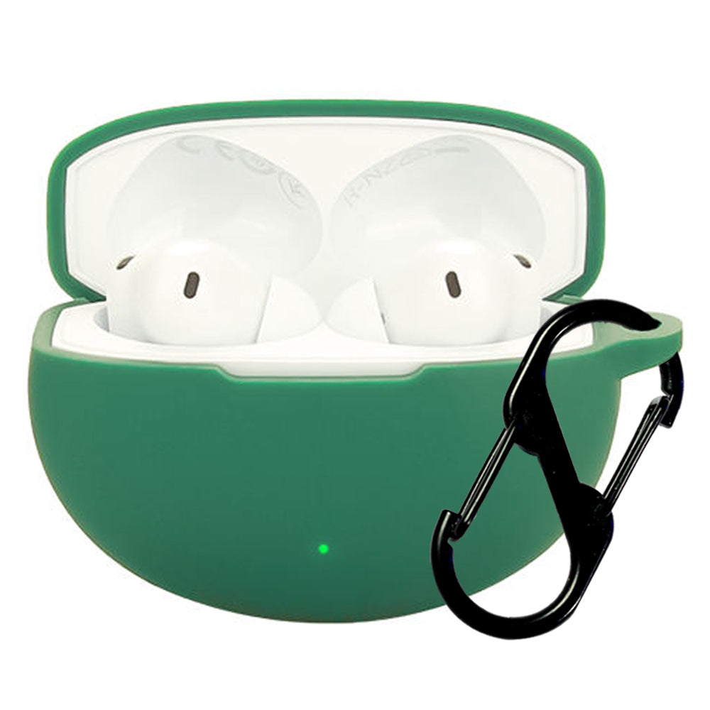 DeepZstore Silicone Case Cover for Oneplus Buds 4 - Green Colour