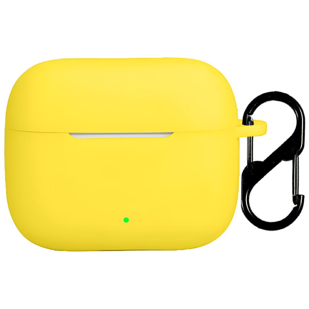 DeepZstore Silicone Case Cover for Oppo Enco 3 Pro - Yellow Color